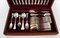 Silver-Plated Cutlery with Box, 1980s, Set of 39 7