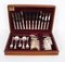 Silver-Plated Cutlery with Box, 1980s, Set of 39 20