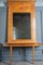 Marquetry Console Table with Mirror 1