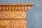 Marquetry Console Table with Mirror 9