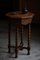 Antique French Carved Side Table in Oak, 1890s 9