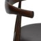 Elbow Chairs in Peeled Oak by Hans Wegner, Set of 4 7
