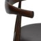 Sedie Elbow in quercia sbucciata di Hans Wegner, set di 4, Immagine 7