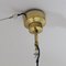 Lampe à Suspension Vintage en Verre, 1970s 9