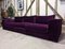 Vintage Velvet Sofa in Purple 3