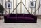 Vintage Velvet Sofa in Purple, Image 6