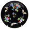 Fine Black Ground Porcelain Queen Victorian Plate from Herend, Hungary, Image 1