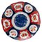 Plato japonés Imari de porcelana lobulada, siglo XIX, Imagen 1