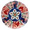 Japanese Imari Lobed Porcelain Plate, 19th Century, Image 1