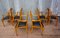 Vintage Spanish Dining Armchairs from Valenti, Set of 6 9
