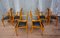 Vintage Spanish Dining Armchairs from Valenti, Set of 6, Image 9
