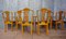 Vintage Spanish Dining Armchairs from Valenti, Set of 6 10