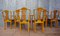 Vintage Spanish Dining Armchairs from Valenti, Set of 6, Image 10