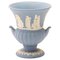 Neoclassical Blue Jasperware Cameo Urn Vase from Wedgwood 1