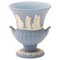 Neoclassical Blue Jasperware Cameo Urn Vase from Wedgwood, Image 1