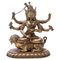 Tibetan Gilt Bronze Hindu Buddhist Sculpture, Image 1