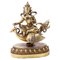Tibetische Hindu-Buddhistische Skulptur aus vergoldeter Bronze 1