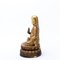 Scultura buddista indù tibetana in bronzo dorato, Immagine 4