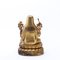 Tibetische Hindu-Buddhistische Skulptur aus vergoldeter Bronze 3