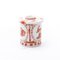 Taza con tapa de porcelana pintada con marca china de seis caracteres, Imagen 4