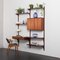 Rosewood 2-Bay Wall Unit by Poul Cadovius for Cado, Denmark, 1960s, Image 5