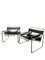 Model Wassily Chair B3 Lounge Chairs by Marcel Breuer for Gavina, 1960s, Set of 2, Image 1