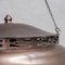 Antique French Pagoda Style Glass and Metal Pendant Light 7