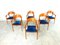 Vintage Spanish Wooden Armchairs, 1990s Set of 6, Image 1