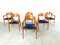 Vintage Spanish Wooden Armchairs, 1990s Set of 6, Image 4