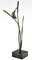 Chatill, Art Deco Sculpture of a Bird on a Wheat Stalk, 1930, Bronze, Image 5