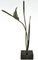 Chatill, Art Deco Sculpture of a Bird on a Wheat Stalk, 1930, Bronze 2