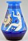 Vase Art Déco avec Baignade Nus aux Baigneuses Primavera Longwy, 1925 4
