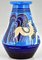 Art Deco Vase mit Bathing Nudes to Bathers Primavera Longwy, 1925 3