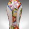 Kleine dekorative Vintage Vase mit Blumenstrauß, 1940er 6