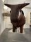 Taburete Bull de cuero de Dimitri Omersa, años 70, Imagen 7