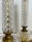 Lámparas de mesa francesas de vidrio tallado o cristal, años 50. Juego de 2, Imagen 6