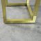 Vintage Italian Brass and Glass Console Table, 1970s 3