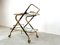 Vintage Italian Serving Trolley by Cesare Lacca, 1950s, Image 8