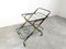 Vintage Italian Serving Trolley by Cesare Lacca, 1950s 1