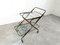 Vintage Italian Serving Trolley by Cesare Lacca, 1950s, Image 1