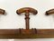 Antique French Faux Bamboo Wall Mounted Coat Rack, 1920s 7