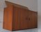 Danish Teak Flip Top Media Wall Cabinet, 1960s, Image 2