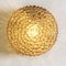 Glass Bubble Gold Ceiling or Wall Lamp from Helena Tynell, Germany, 1960s 8