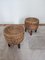 Small Rope Stools by Adrien Audoux & Frida Minet, Set of 2 3
