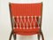 Mid-Century Wood and Fabric Folding Chair by Gio Ponti for Reguitti, 1950s, Image 4