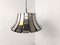 Mid-Century Steel Suspension Lamp by E. Martinelli for Martinelli Luce, 1970s 7