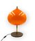 Mid-Century Modern Orange Glass Table Lamp by Alessandro Pianon for Vistosi, Italy, 1960s, Image 1