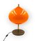 Lámpara de mesa Mid-Century moderna de vidrio en naranja de Alessandro Pianon para Vistosi, Italia, años 60, Imagen 13