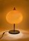 Lampada da tavolo Mid-Century moderna in vetro arancione di Alessandro Pianon per Vistosi, Italia, anni '60, Immagine 3