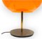Lampada da tavolo Mid-Century moderna in vetro arancione di Alessandro Pianon per Vistosi, Italia, anni '60, Immagine 5